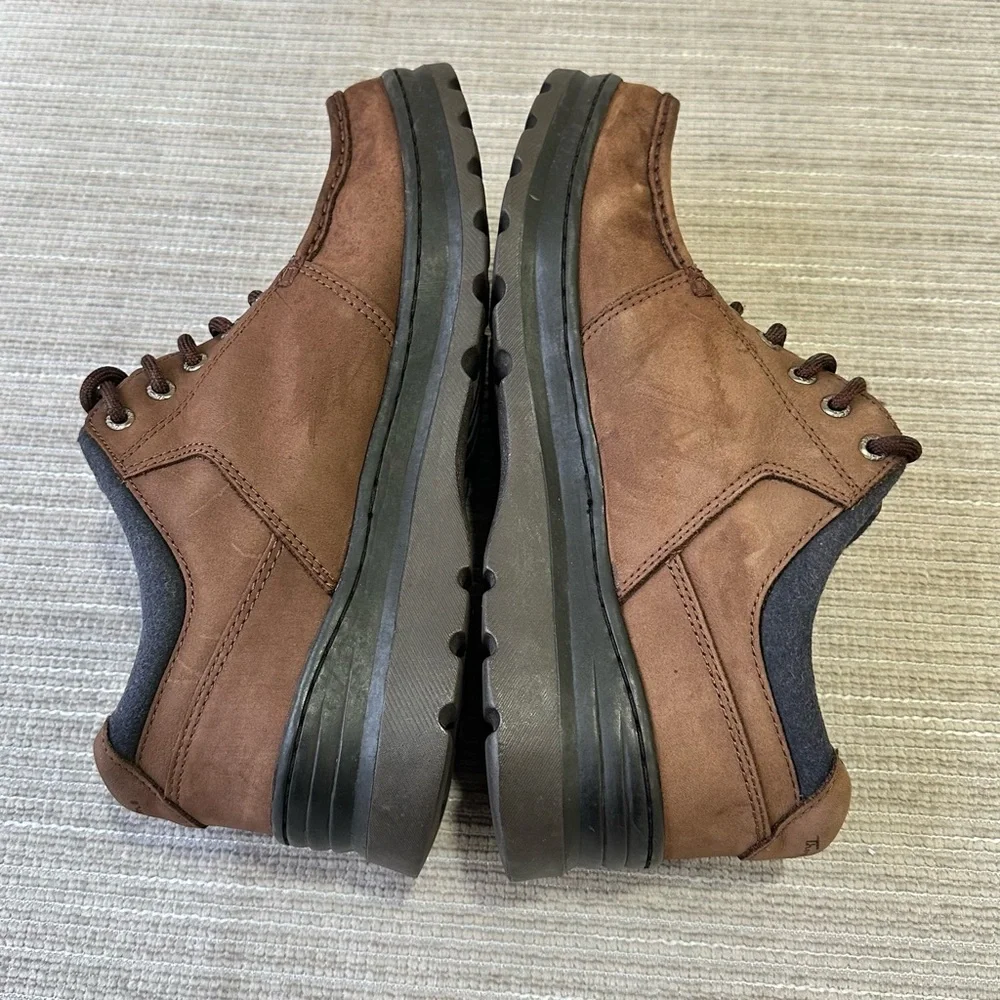 Mens Thom Mcan Oxford Shoes  Size 12W  Leather‎ Uppers - Brown